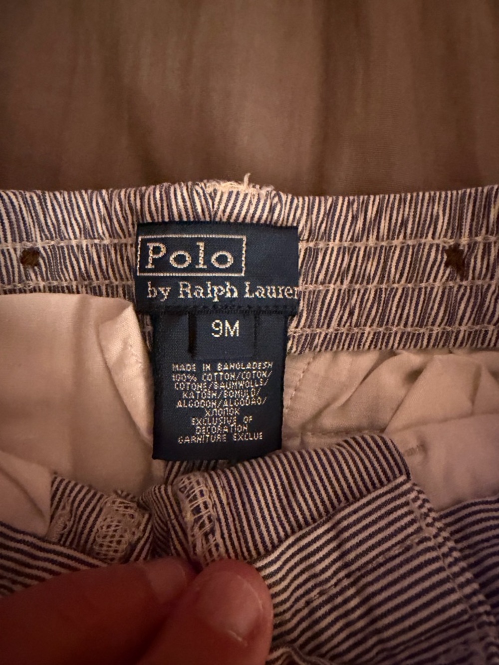Ralph Lauren Polo Infant Pants (2pr) - Picture 3 of 4
